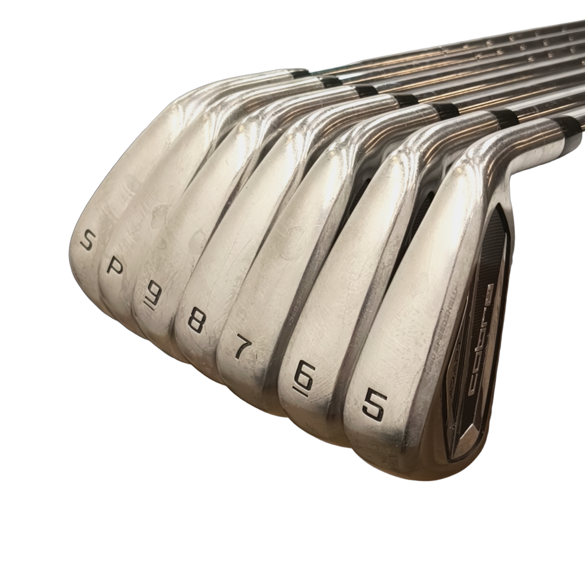 Cobra DS-Adapt Jernsæt / 5-PW+SW / Flex Stiff / Stål [model:birefnet-general] [bg:handrolled]