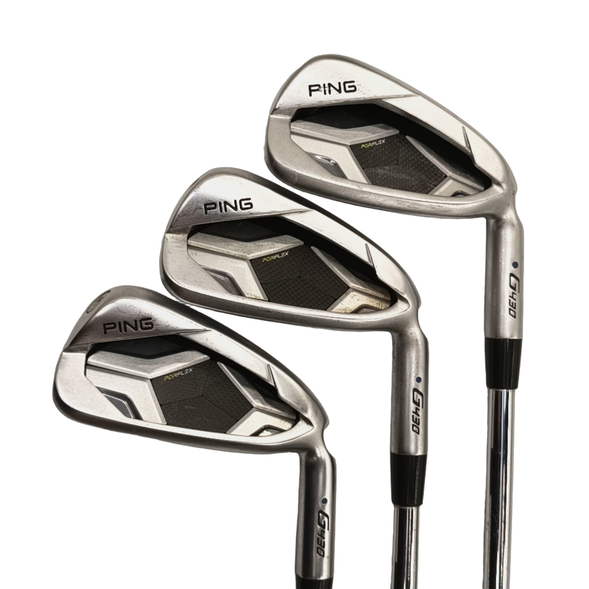 PING G430 Jernsæt / 6-PW+GW / Flex Regular / Stål [model:birefnet-general] [bg:handrolled]