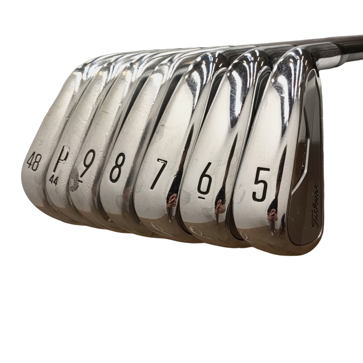 Titleist T100s/T200 Combo Jernsæt / 5-PW+AW / Flex Regular / Grafit [model:birefnet-general] [bg:handrolled]