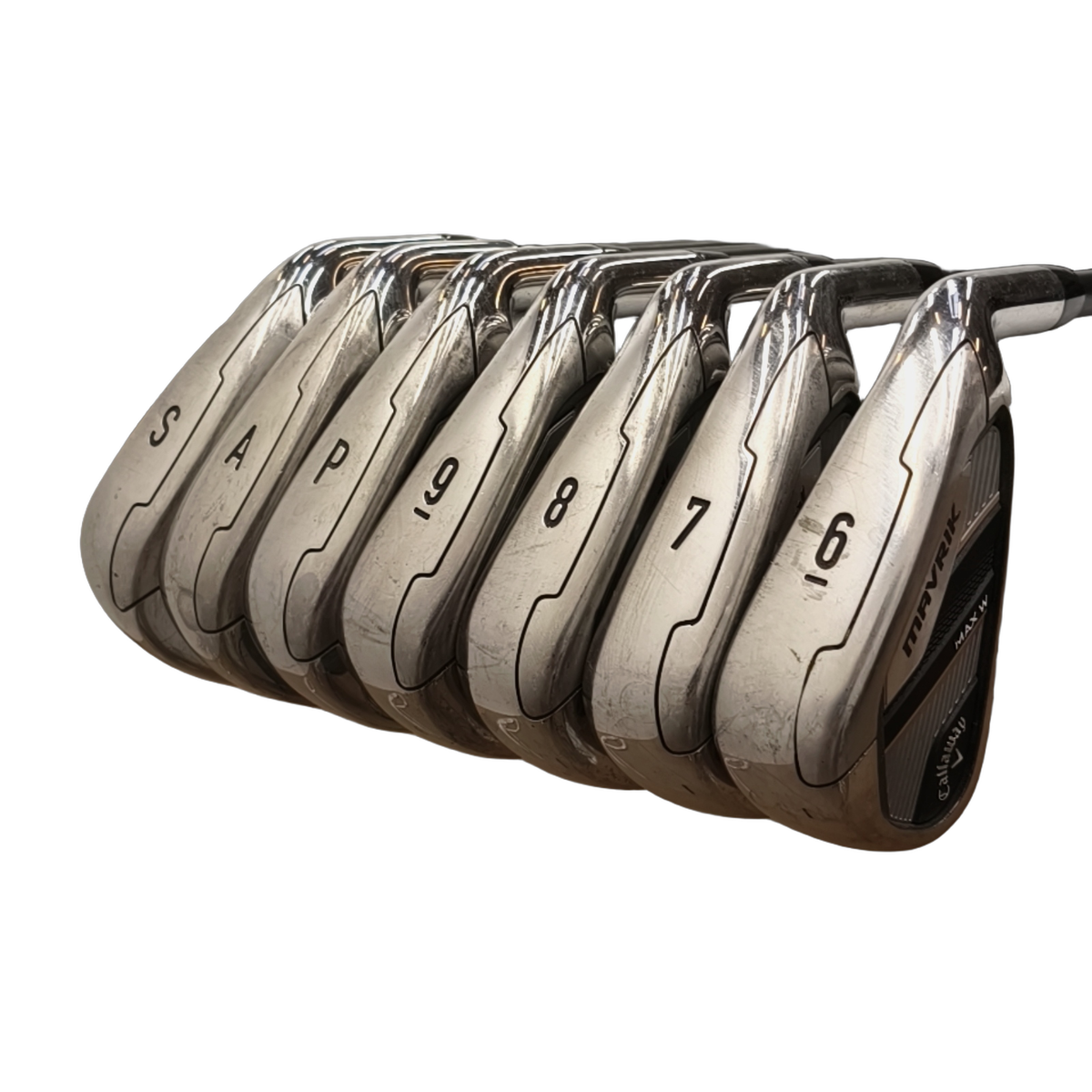 Callaway Mavrik Max W Iron Set / 6-PW+AW+SW / Flex Ladies / Graphite [model:birefnet-general] [bg:handrolled]