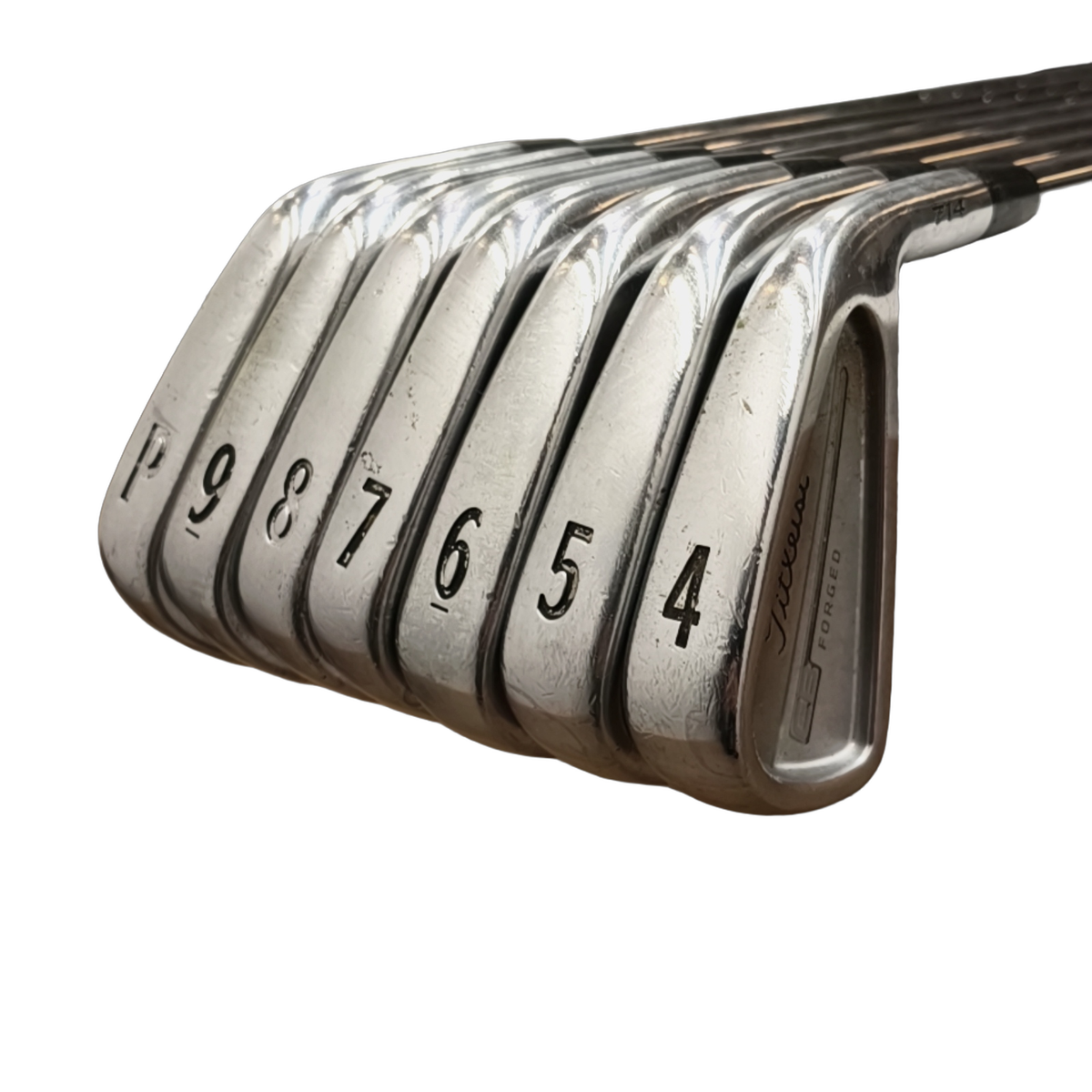 Titleist CB/MB 714 Forged Jernsæt / 4-PW / Flex Stiff / Stål [model:birefnet-general] [bg:handrolled]