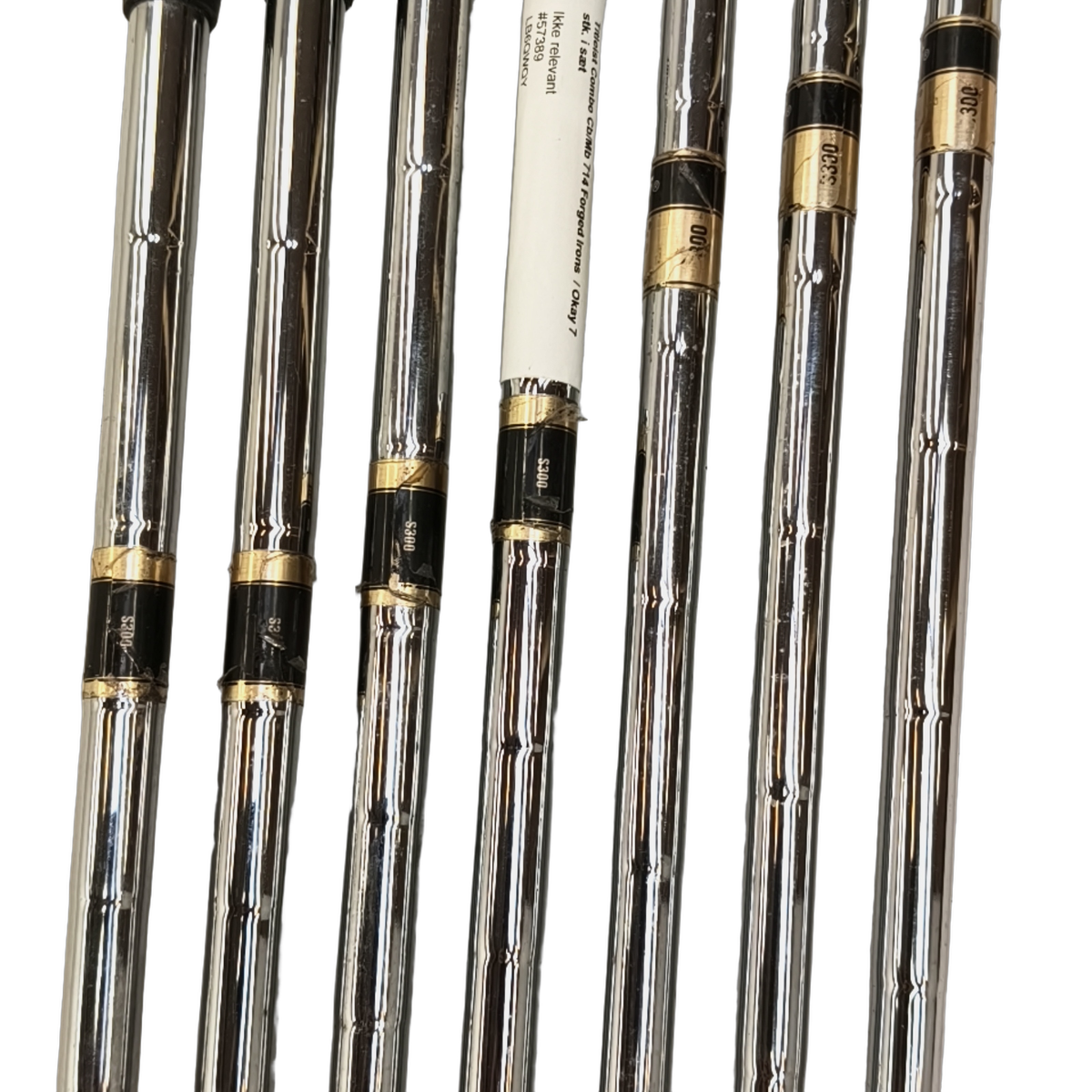 Titleist CB/MB 714 Forged Jernsæt / 4-PW / Flex Stiff / Stål [model:birefnet-general] [bg:handrolled]