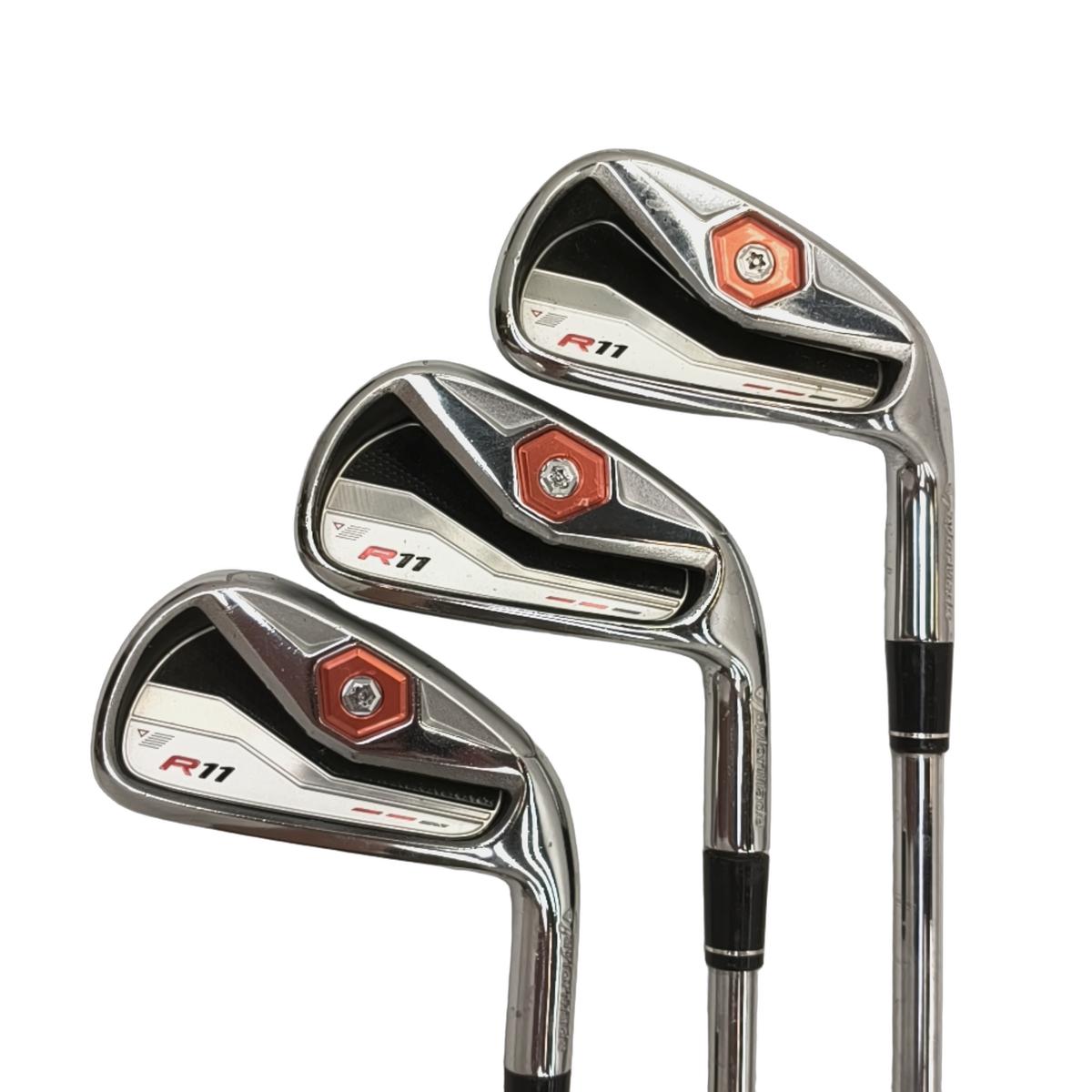 TaylorMade R11 Jernsæt / 4-PW / Flex Regular / Stål [model:birefnet-general] [bg:handrolled]