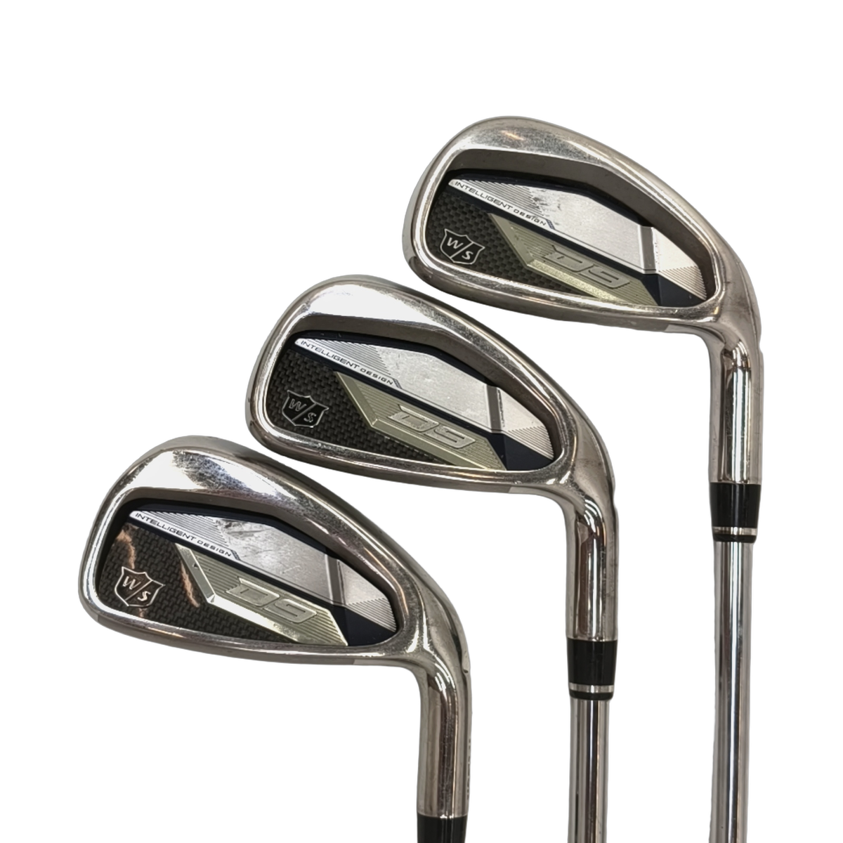 Wilson Staff D9 Jernsæt / 5-PW+SW / Flex Regular / Stål [model:birefnet-general] [bg:handrolled]