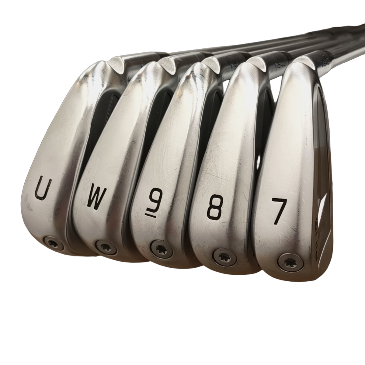PING I540 Jernsæt / 7-PW+AW / Flex A-flex / Grafit [model:birefnet-general] [bg:handrolled]