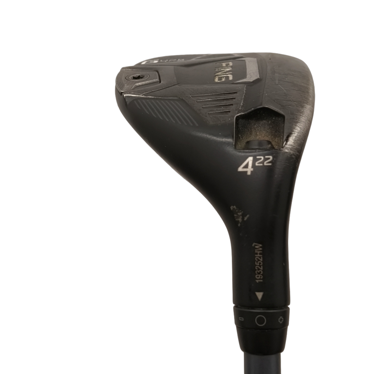 PING G425 Hybrid / Flex Stiff / #4/22 [model:birefnet-general] [bg:handrolled]