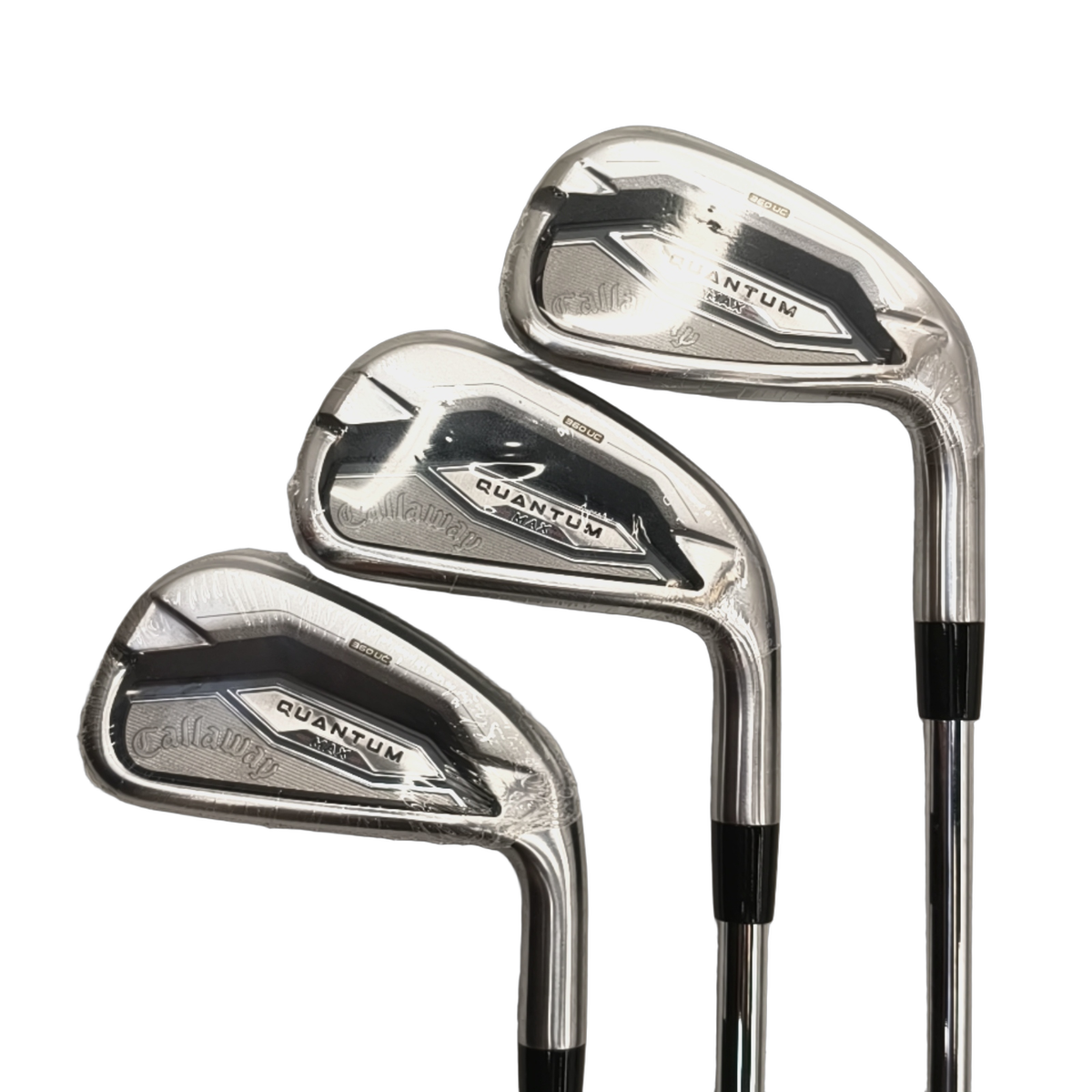 Callaway Quantum Max  Jernsæt / 6-PW+AW  / Flex Regular / Stål [model:birefnet-general] [bg:handrolled]