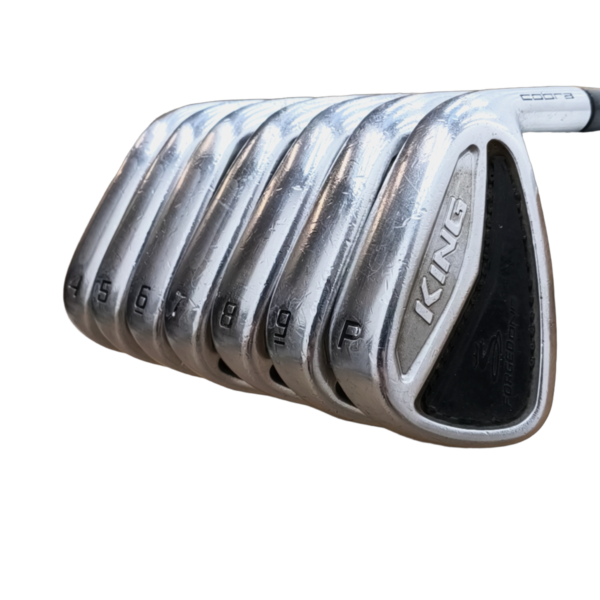 Cobra King One Length Jernsæt / 4-PW / Flex Stiff / Stål [model:birefnet-general] [bg:handrolled]