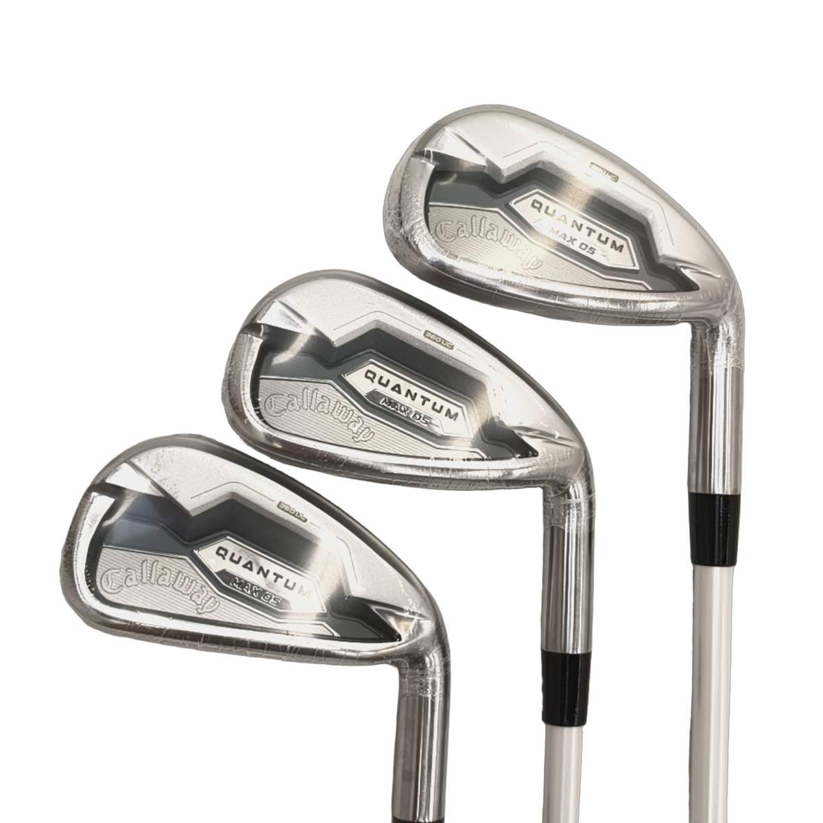Callaway Quantum Max OS Iron Set / 7-PW+AW+SW / Flex Ladies / Graphite [model:birefnet-general] [bg:handrolled]