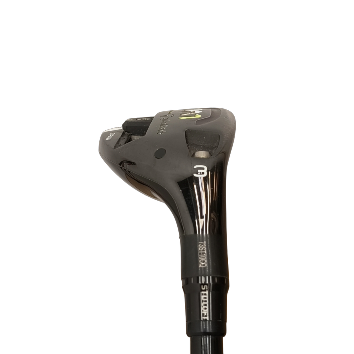 TaylorMade M1 Hybrid / Flex Stiff / #3/19 [model:birefnet-general] [bg:handrolled]