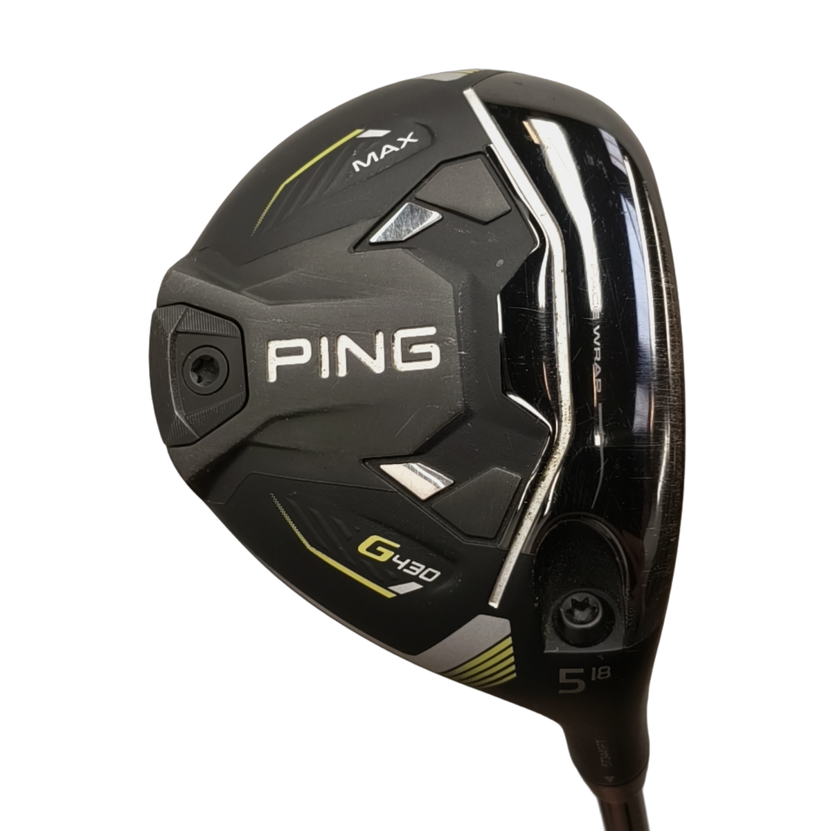 PING G430 Max Fairway Wood / Flex Stiff / #5/18 [model:birefnet-general] [bg:handrolled]