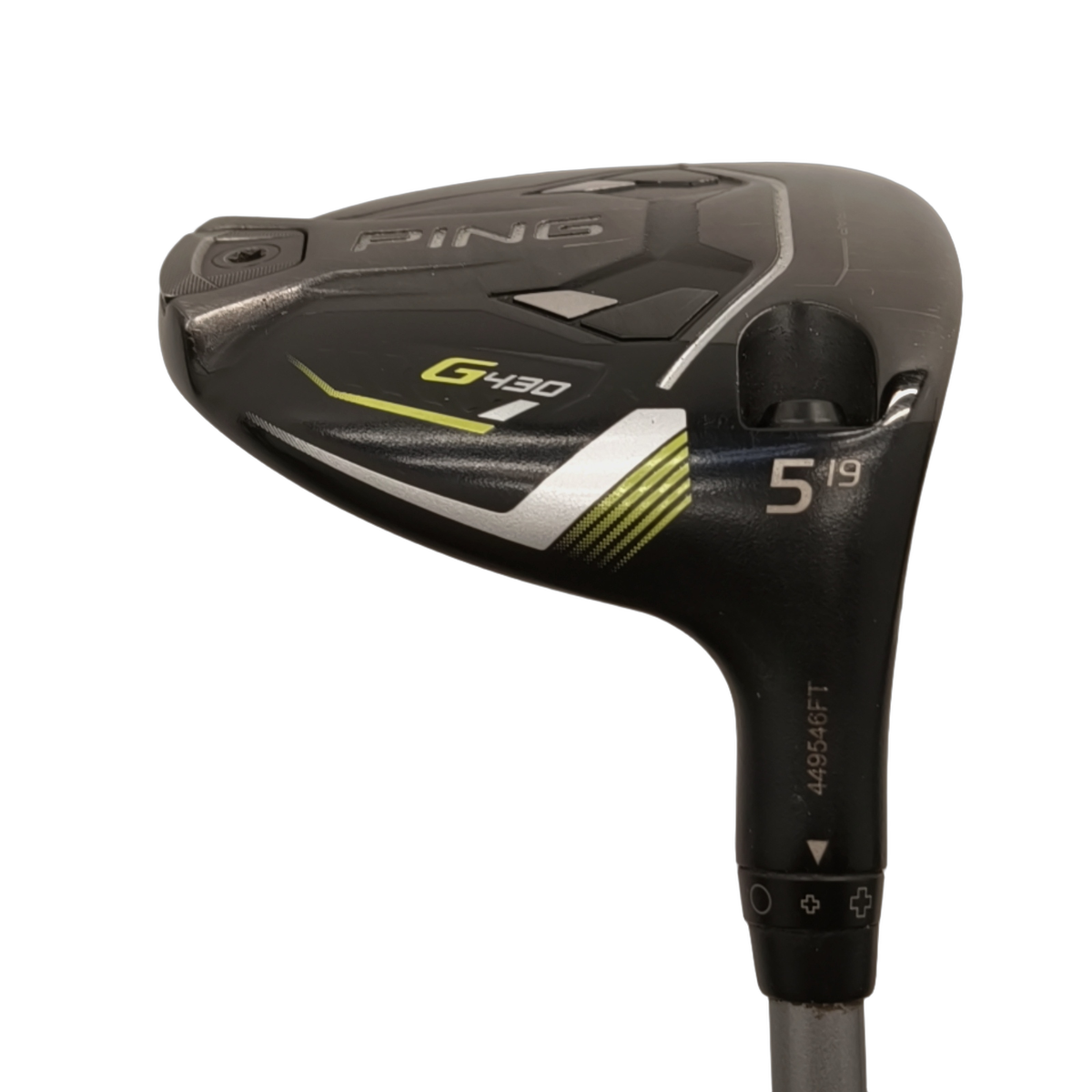 PING G430 SFT Fairway Wood / Flex A-flex / #5/19 [model:birefnet-general] [bg:handrolled]