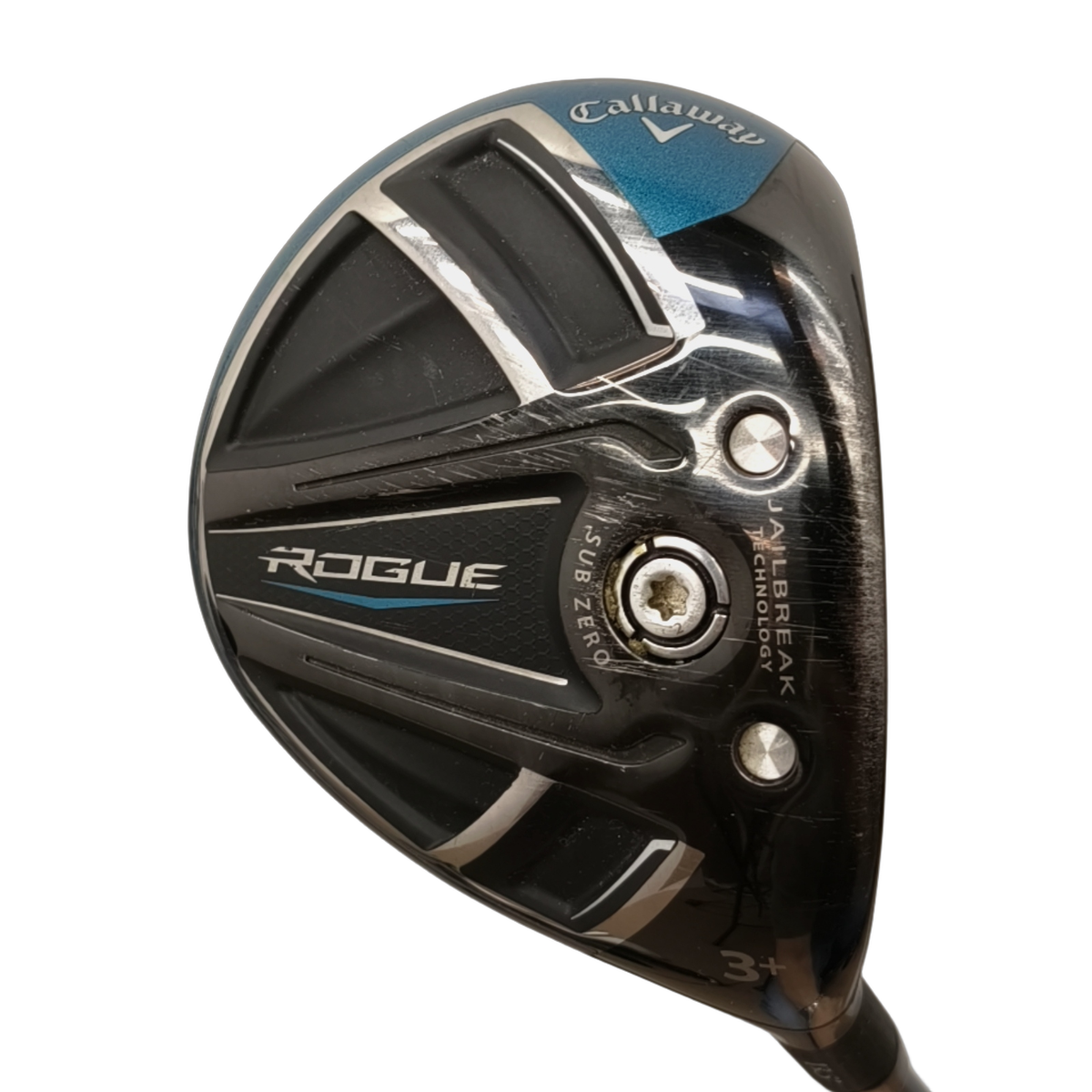 Callaway Rogue Fairway Wood / Flex Stiff / #3/13.5 [model:birefnet-general] [bg:handrolled]