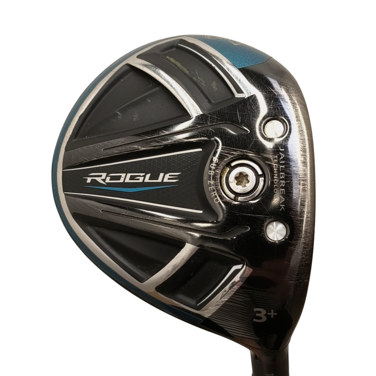 Callaway Rogue Fairway Wood / Flex Stiff / #3/13.5 [model:birefnet-general] [bg:handrolled]
