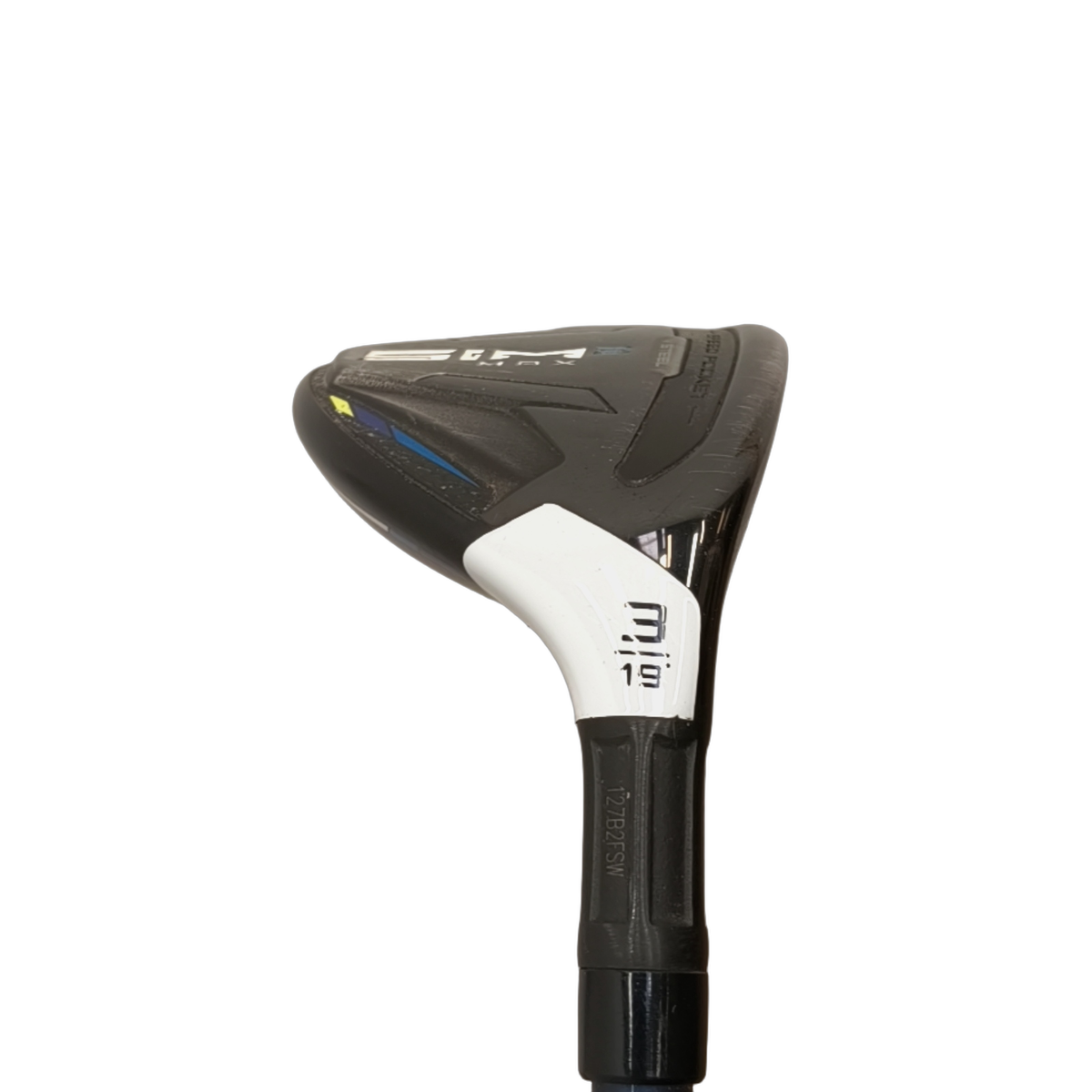 TaylorMade Sim 2 Max Hybrid / Flex Regular / #3/19 [model:birefnet-general] [bg:handrolled]