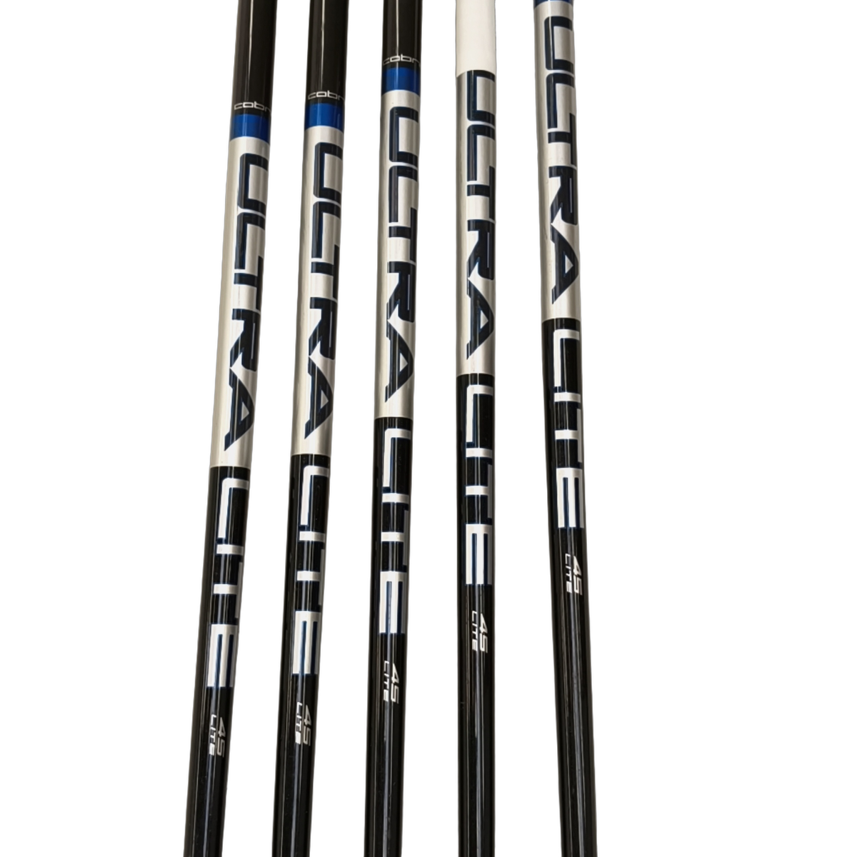 Cobra T-rail Jernsæt / 6-PW / Flex A-flex / Grafit [model:birefnet-general] [bg:handrolled]
