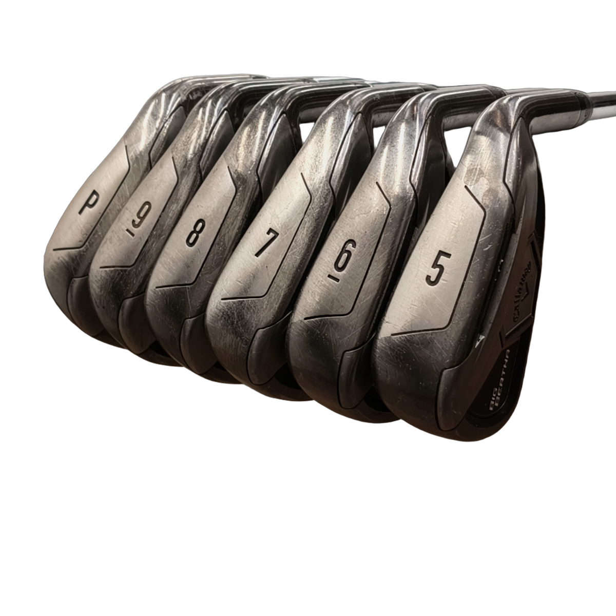 Callaway Big Bertha Jernsæt / 5-PW / Flex Regular / Stål [model:birefnet-general] [bg:handrolled]