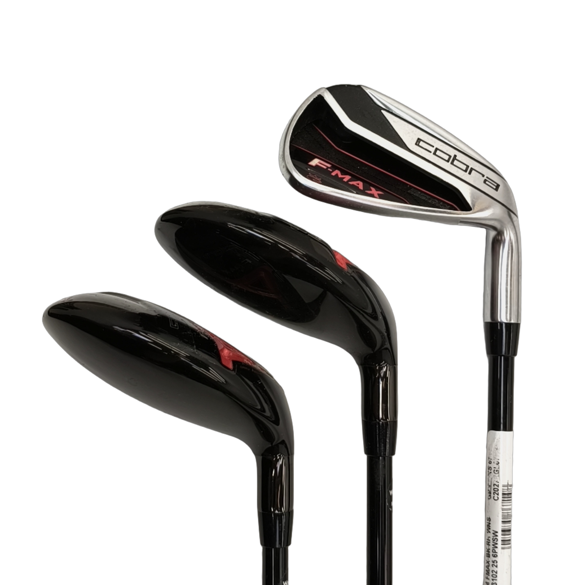 Cobra F-Max Jernsæt / 6H+7H+8-PW+SW / Flex Ladies / Grafit [model:birefnet-general] [bg:handrolled]