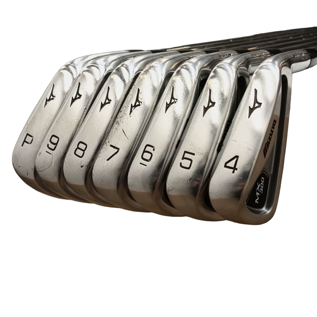 Mizuno MX-300 Jernsæt / 4-PW / Flex Stiff / Stål [model:birefnet-general] [bg:handrolled]