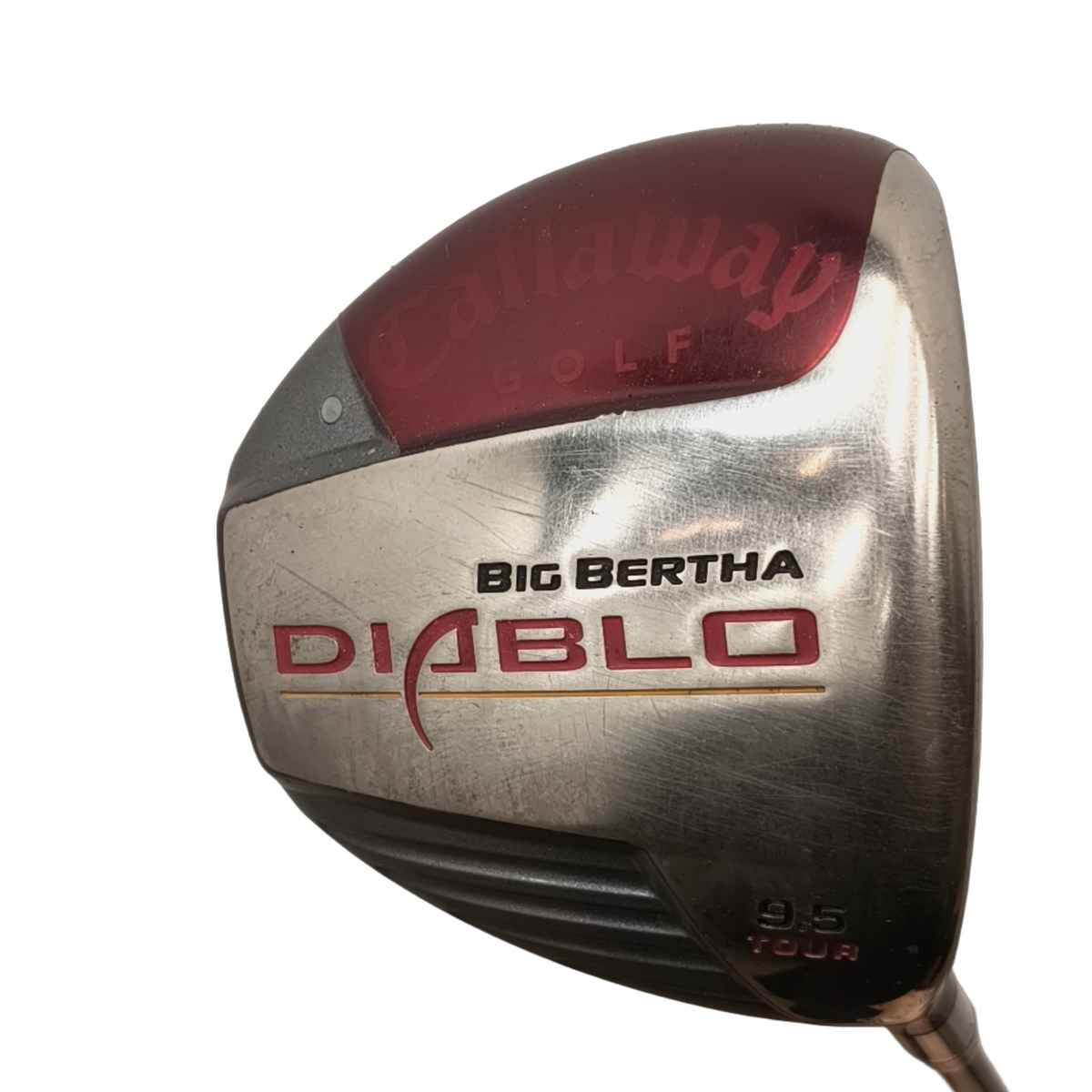 Callaway Big Bertha Diablo Driver / Flex Stiff / Loft 9.5 [model:birefnet-general] [bg:handrolled]