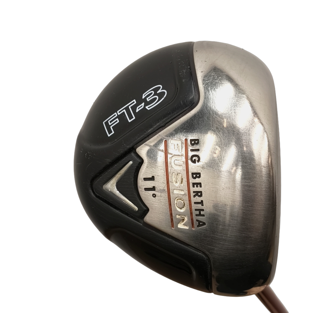 Callaway Big Bertha Fusion FT-3 Driver / Flex Regular / Loft 11 [model:birefnet-general] [bg:handrolled]