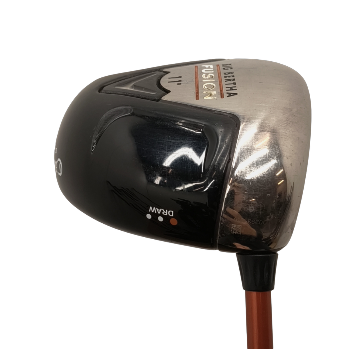 Callaway Big Bertha Fusion FT-3 Driver / Flex Regular / Loft 11 [model:birefnet-general] [bg:handrolled]