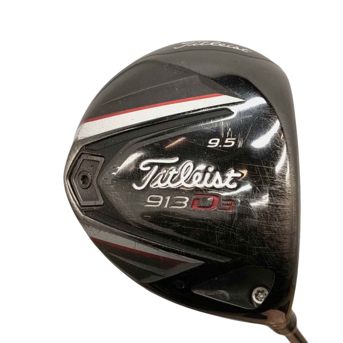 Titleist 913D3 Driver / Flex Stiff / Loft 9.5 [model:birefnet-general] [bg:handrolled]