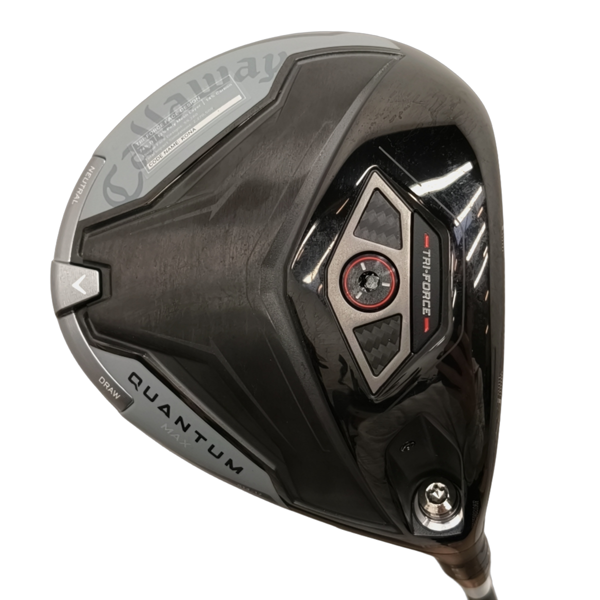Callaway Quantum Max Driver / Flex Regular / Loft 10.5 [model:birefnet-general] [bg:handrolled]
