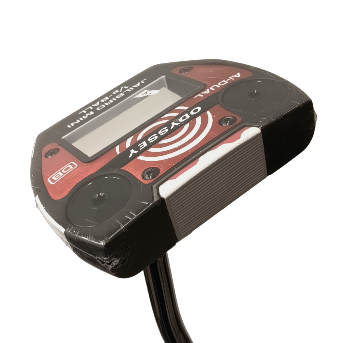 Odyssey Ai-Dual Jailbird Mini 1/2 Ball Putter / 34" [model:birefnet-general] [bg:handrolled]