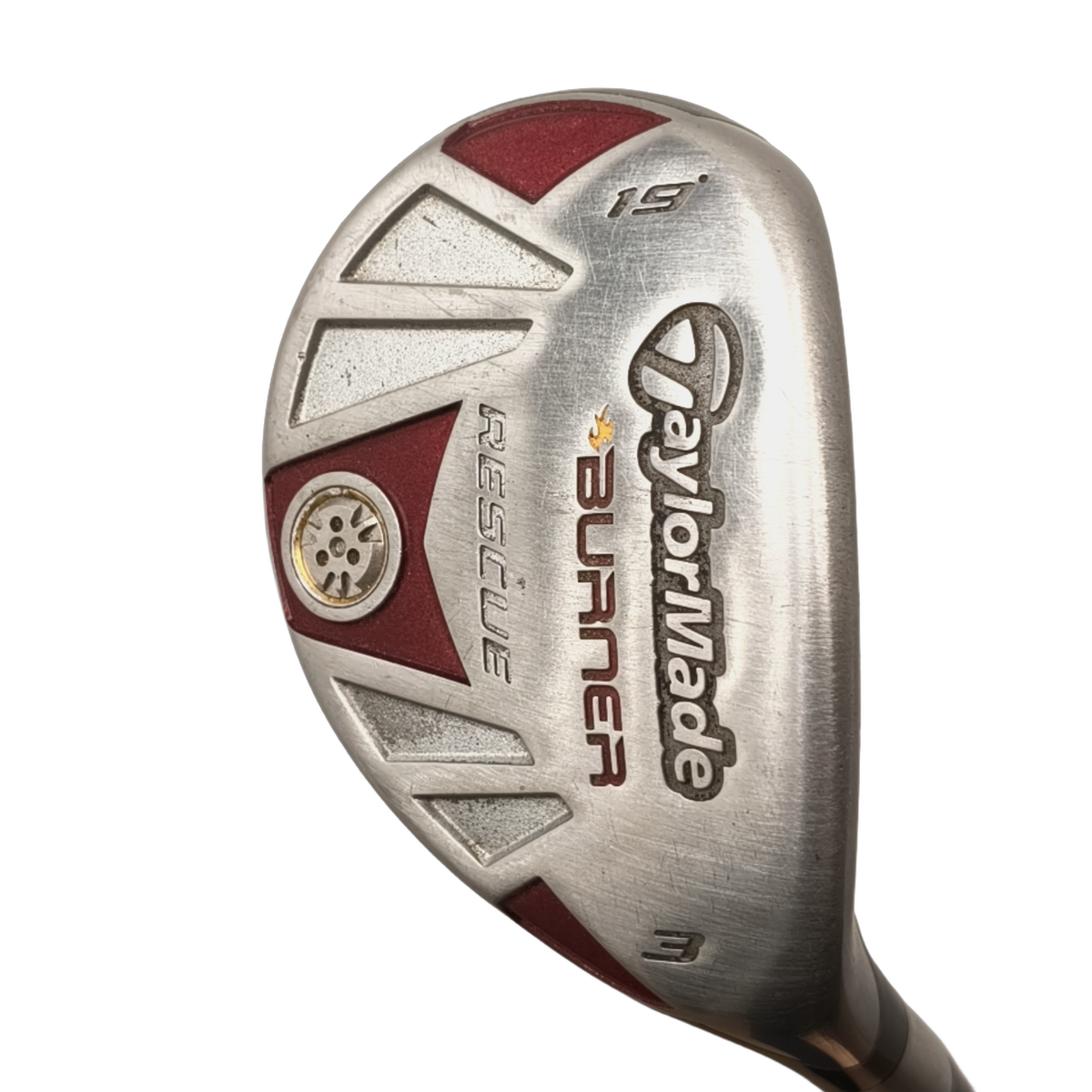 TaylorMade Burner Hybrid / Flex Regular / #3/19 [model:birefnet-general] [bg:handrolled]