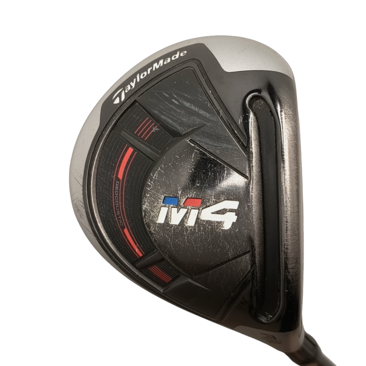 TaylorMade M4 2018 Fairway Wood / Flex Stiff / #3/15 [model:birefnet-general] [bg:handrolled]
