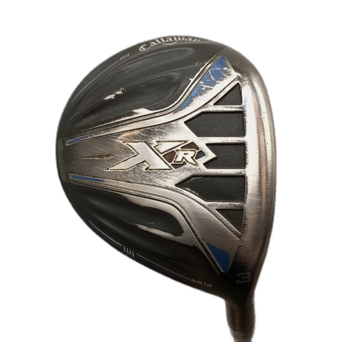 Callaway XR 16 Fairway Wood / Flex A-flex / #3/15 [model:silueta] [bg:handrolled]