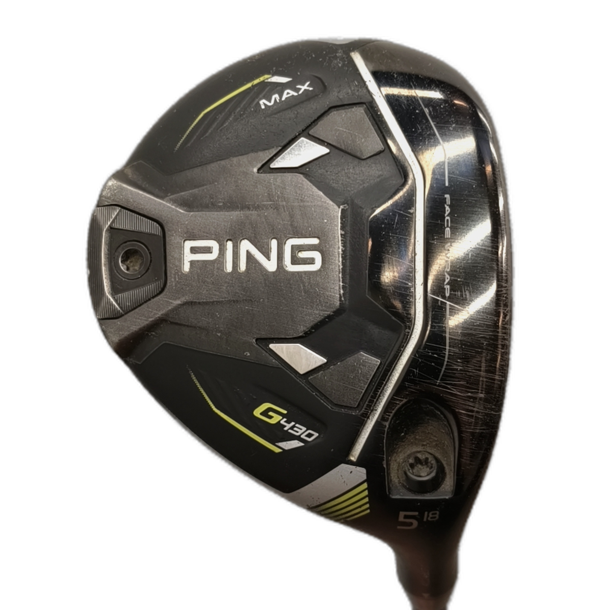 PING G430 Max Fairway Wood / Flex A-flex / #5/18 [model:silueta] [bg:handrolled]