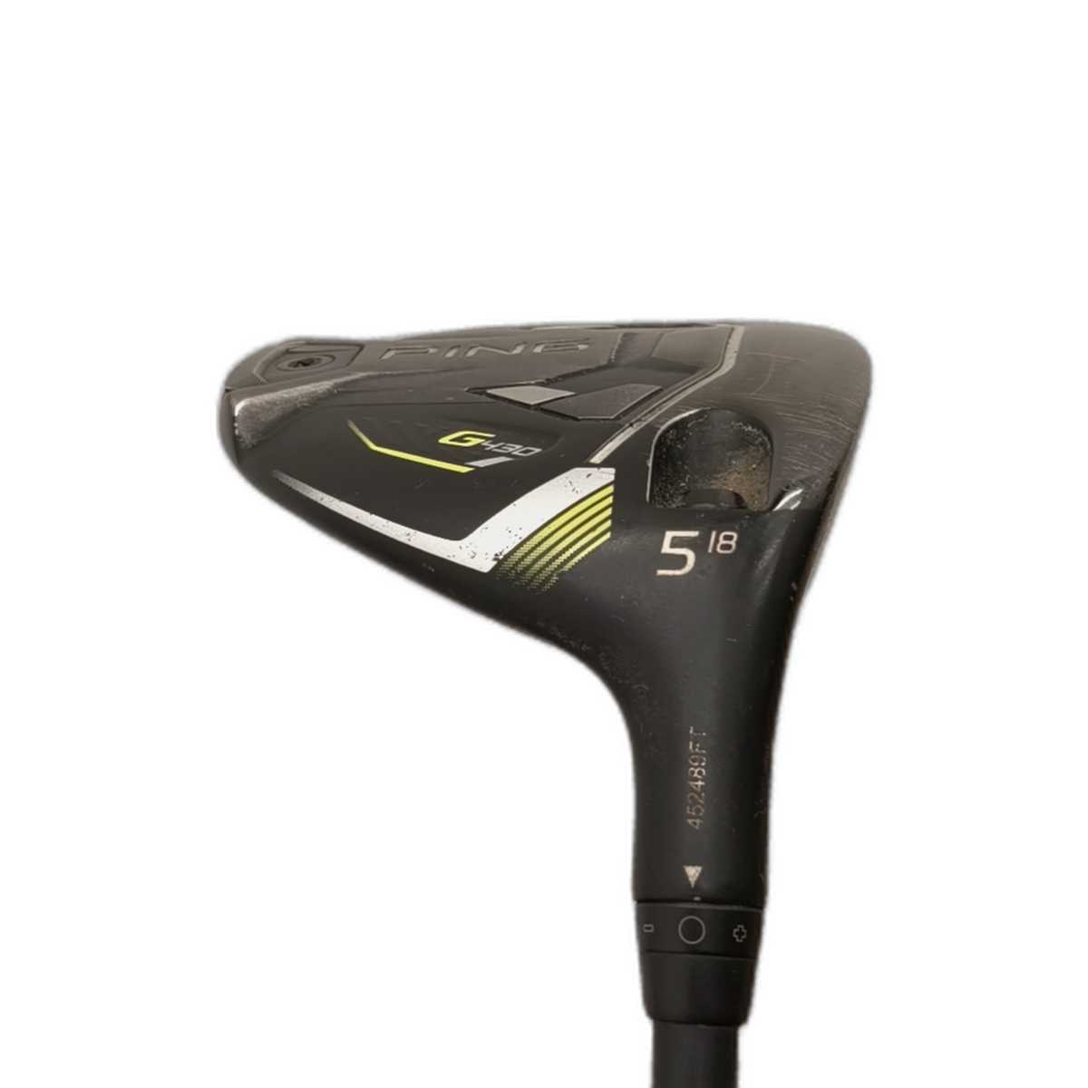 PING G430 Max Fairway Wood / Flex A-flex / #5/18 [model:silueta] [bg:handrolled]