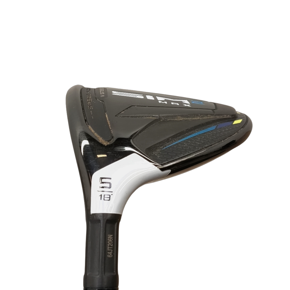 Venstre TaylorMade Sim 2 Max Fairway Wood / Flex Regular / #5/18 [model:birefnet-general] [bg:handrolled]