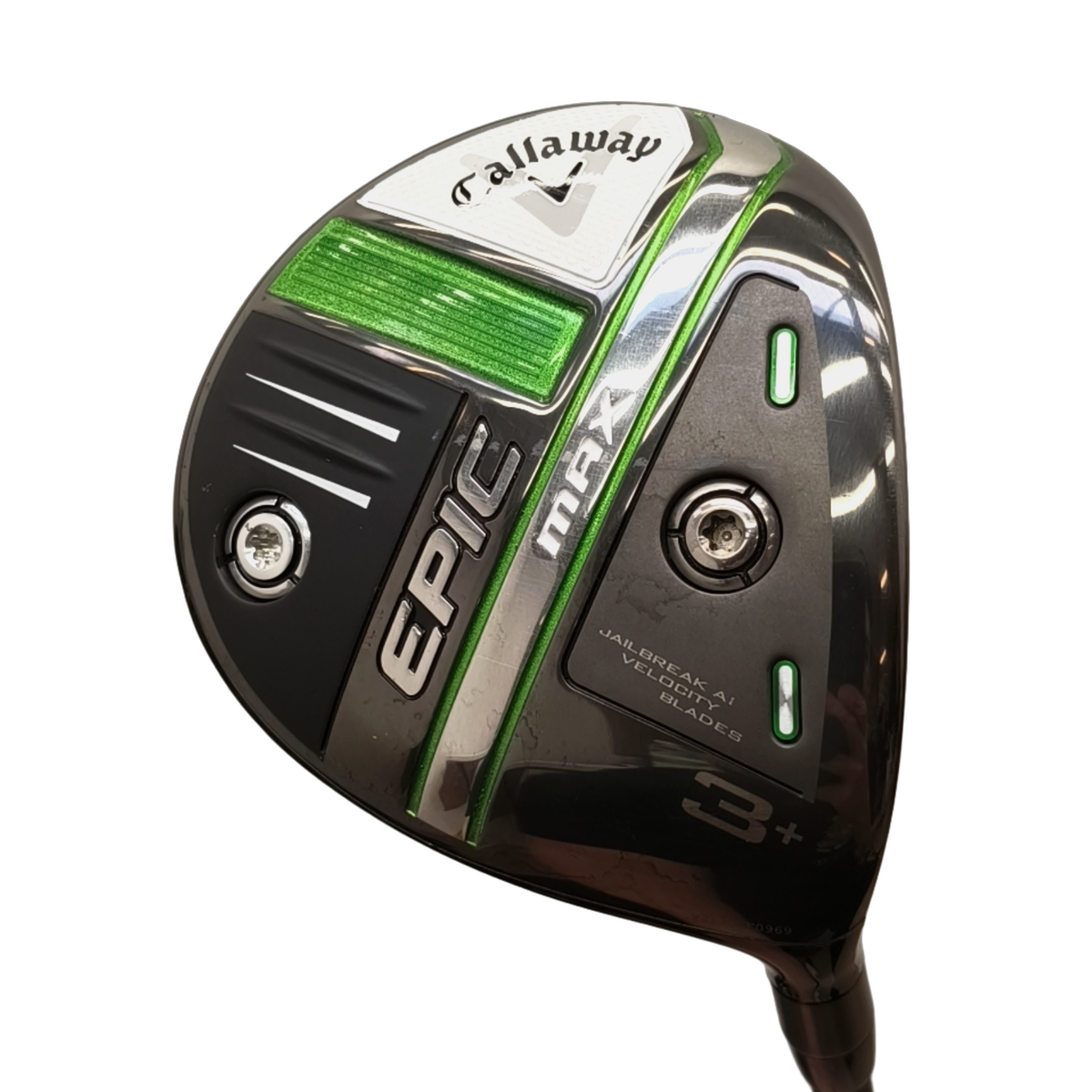 Callaway EPIC Max Fairway Wood / Flex Regular / #3/13.5 [model:birefnet-general] [bg:handrolled]