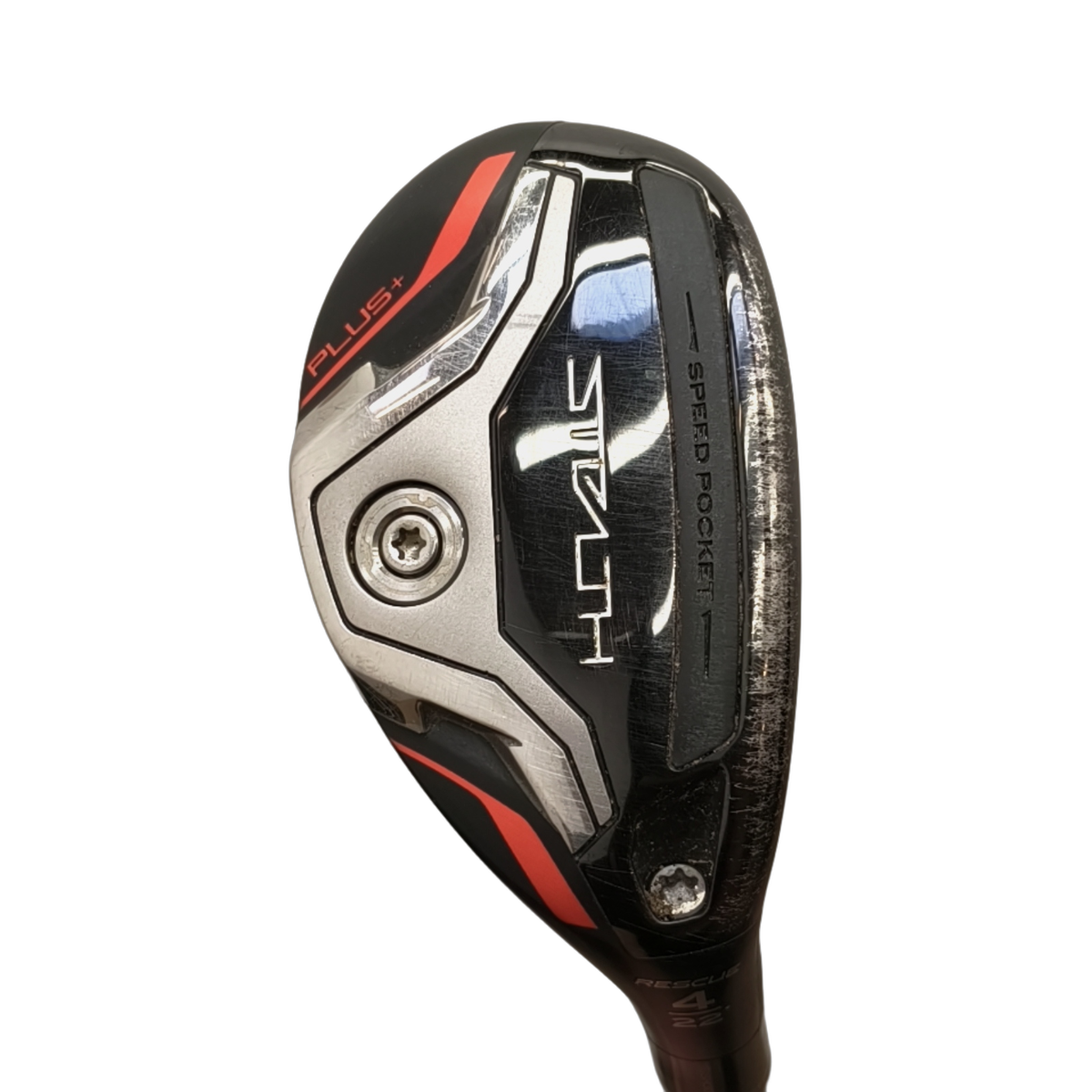 TaylorMade Stealth Plus Hybrid / Flex Regular / #4/22 [model:birefnet-general] [bg:handrolled]