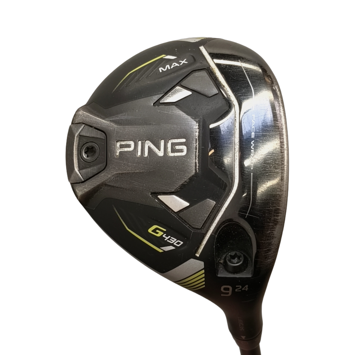 PING G430 Max Fairway Wood / Flex A-flex / #9/24 [model:birefnet-general] [bg:handrolled]
