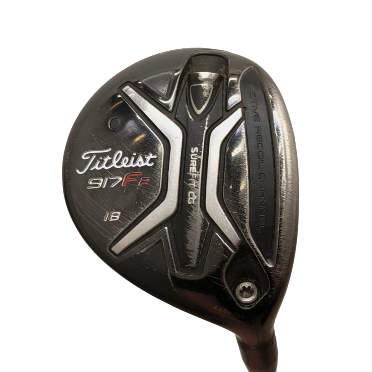 Titleist 917 F2 Fairway Wood / Flex Stiff / #5/18 [model:birefnet-general] [bg:handrolled]