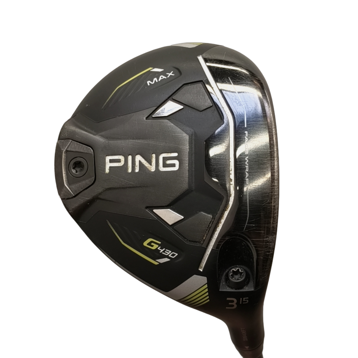 PING G430 Max Fairway Wood / Flex A-flex / #3/15 [model:birefnet-general] [bg:handrolled]