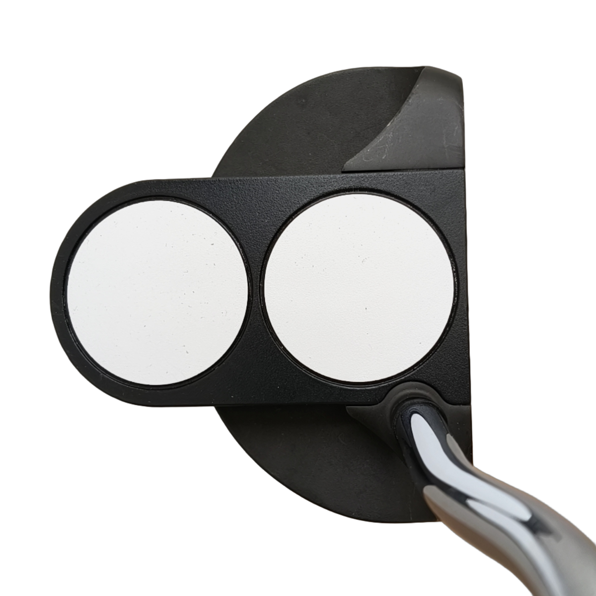 Venstre Odyssey O-Works 2-Ball Putter / 35" [model:birefnet-general] [bg:handrolled]