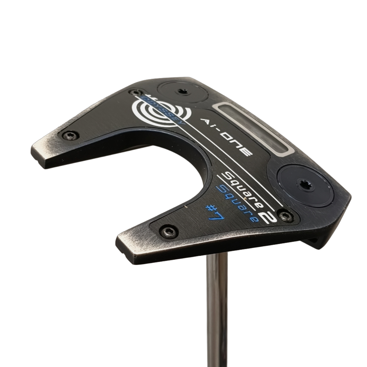 Odyssey Square 2 Square #7 Putter / 35" [model:birefnet-general] [bg:handrolled]