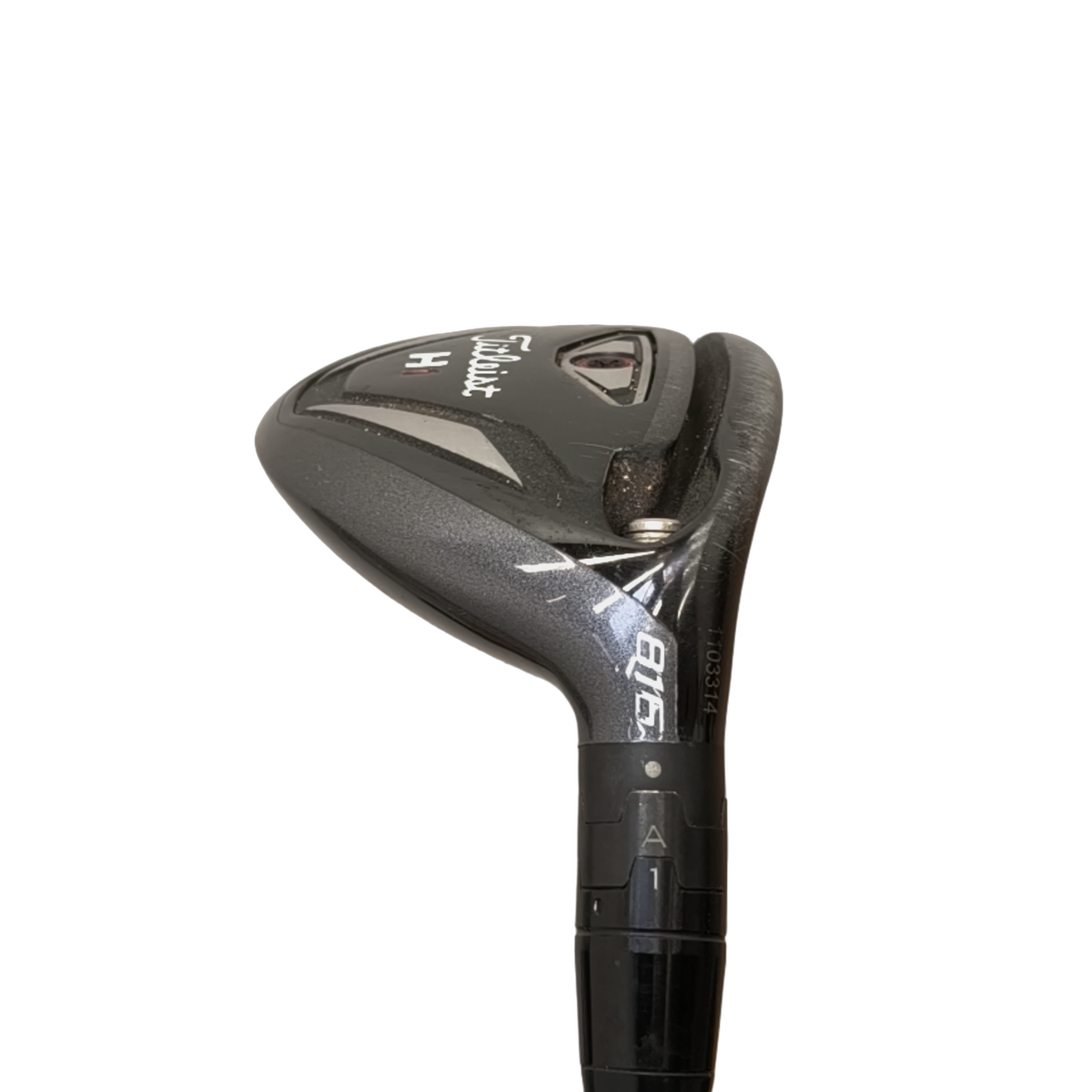 Titleist 816 H1 Hybrid / Flex Regular / #3/21 [model:birefnet-general] [bg:handrolled]