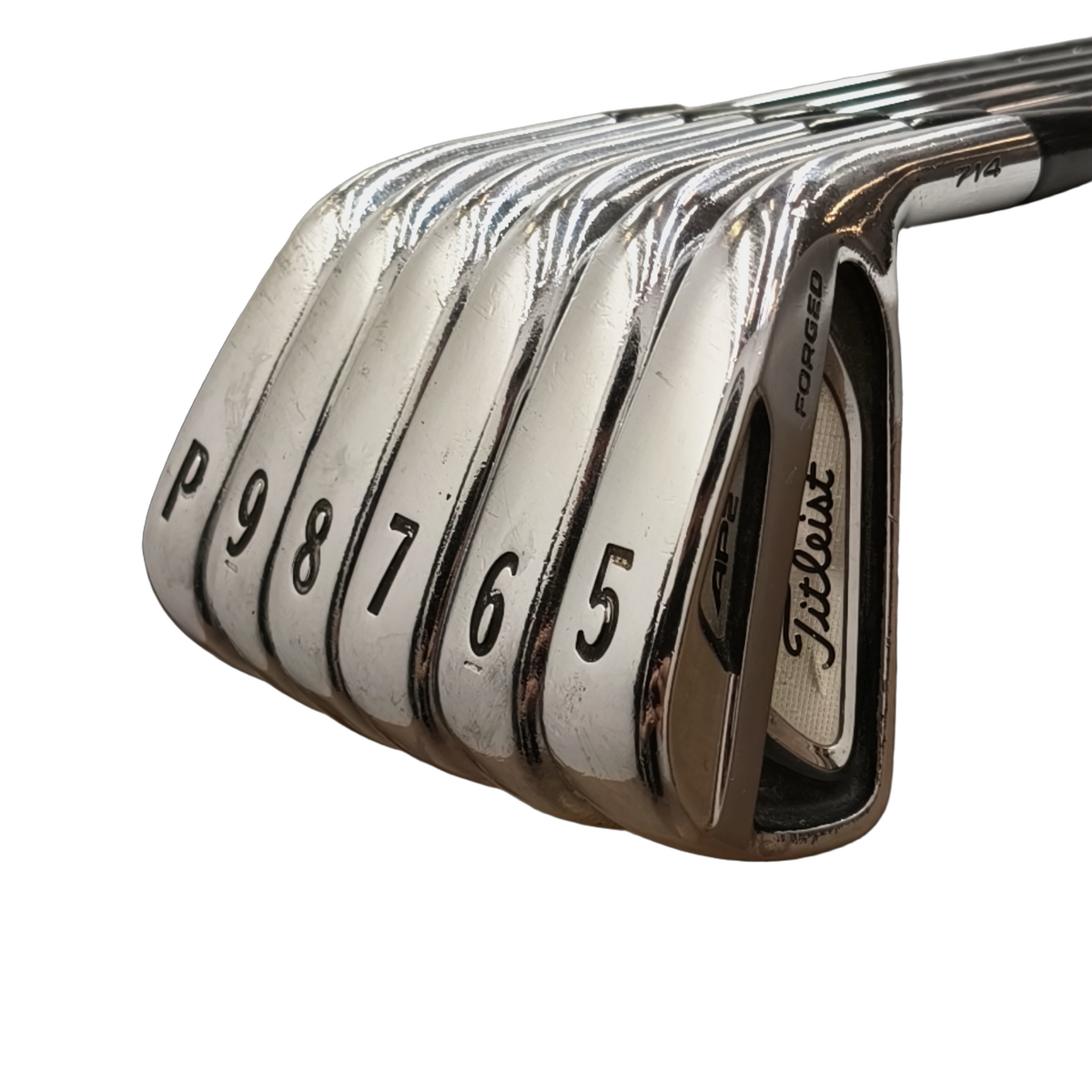 Titleist AP2 714 Forged Iron set / 5-PW / Flex Regular / Steel [model:birefnet-general] [bg:handrolled]