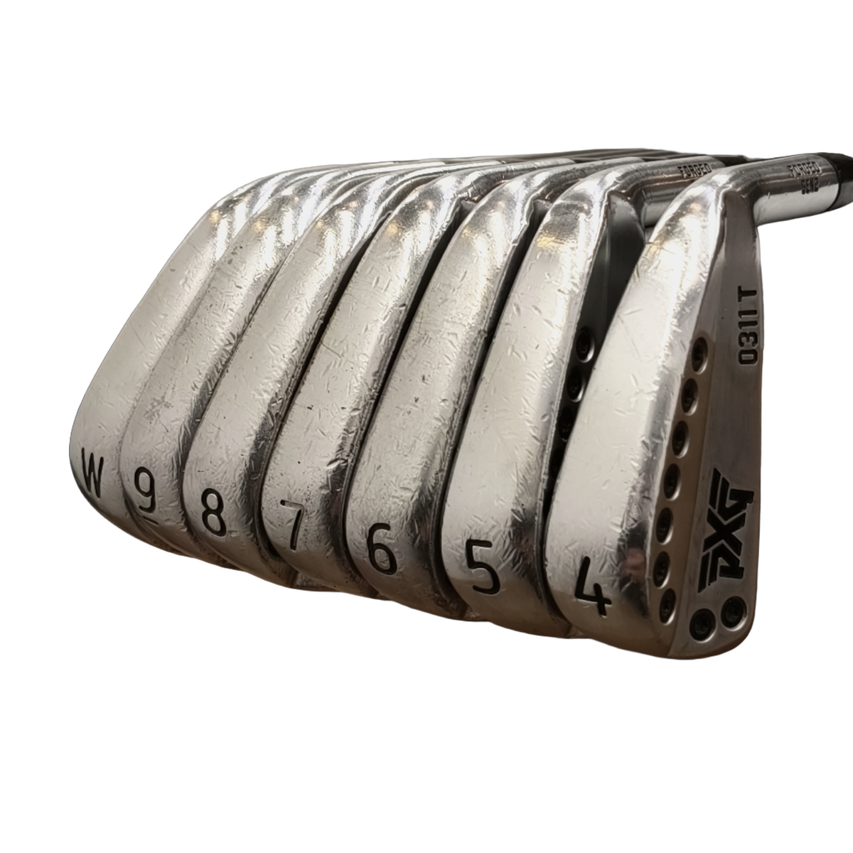 PXG 0311T Gen2 Iron Set / 4-PW / Flex Stiff / Graphite [model:birefnet-general] [bg:handrolled]