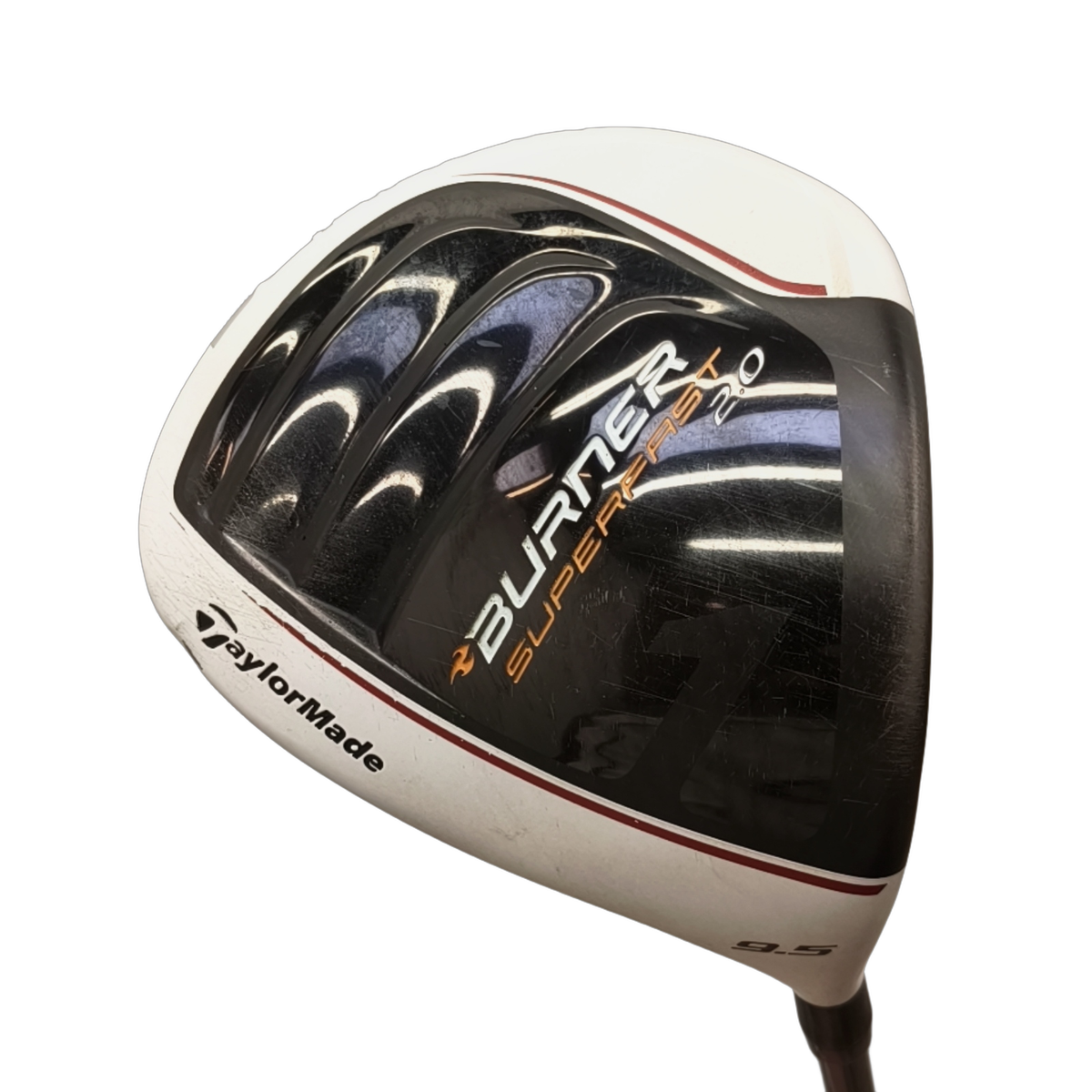 TaylorMade Burner Superfast 2.0 Driver / Flex Stiff / Loft 9.5 [model:birefnet-general] [bg:handrolled]