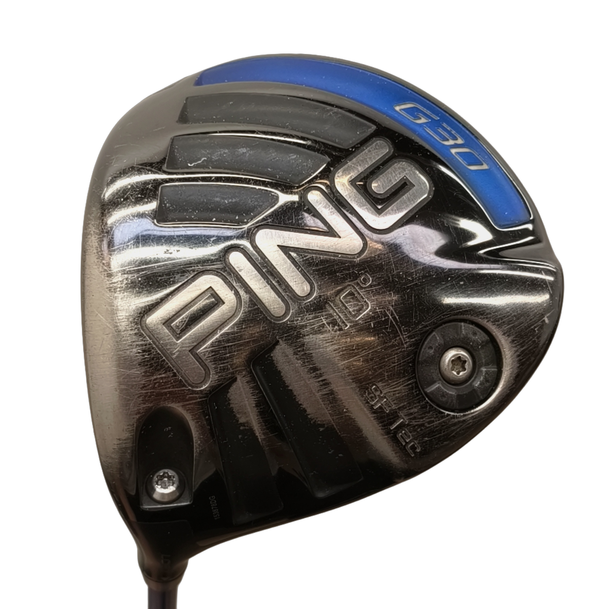 Left PING G30 Driver / Flex Stiff / Loft 10 [model:birefnet-general] [bg:handrolled]
