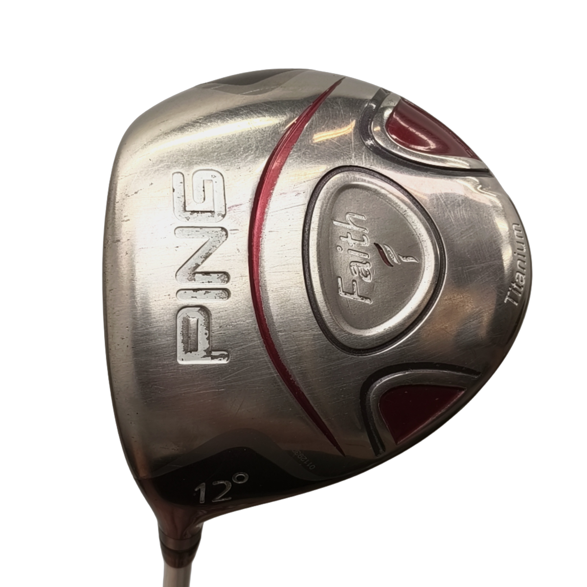 Vänster PING Faith Driver / Flex Ladies / Loft 12 [model:birefnet-general] [bg:handrolled]