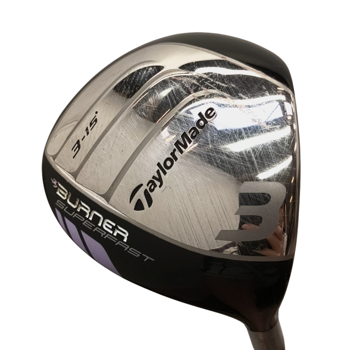 TaylorMade Burner Superfast Fairway Wood / Flex Ladies / #3/15 [model:birefnet-general] [bg:handrolled]