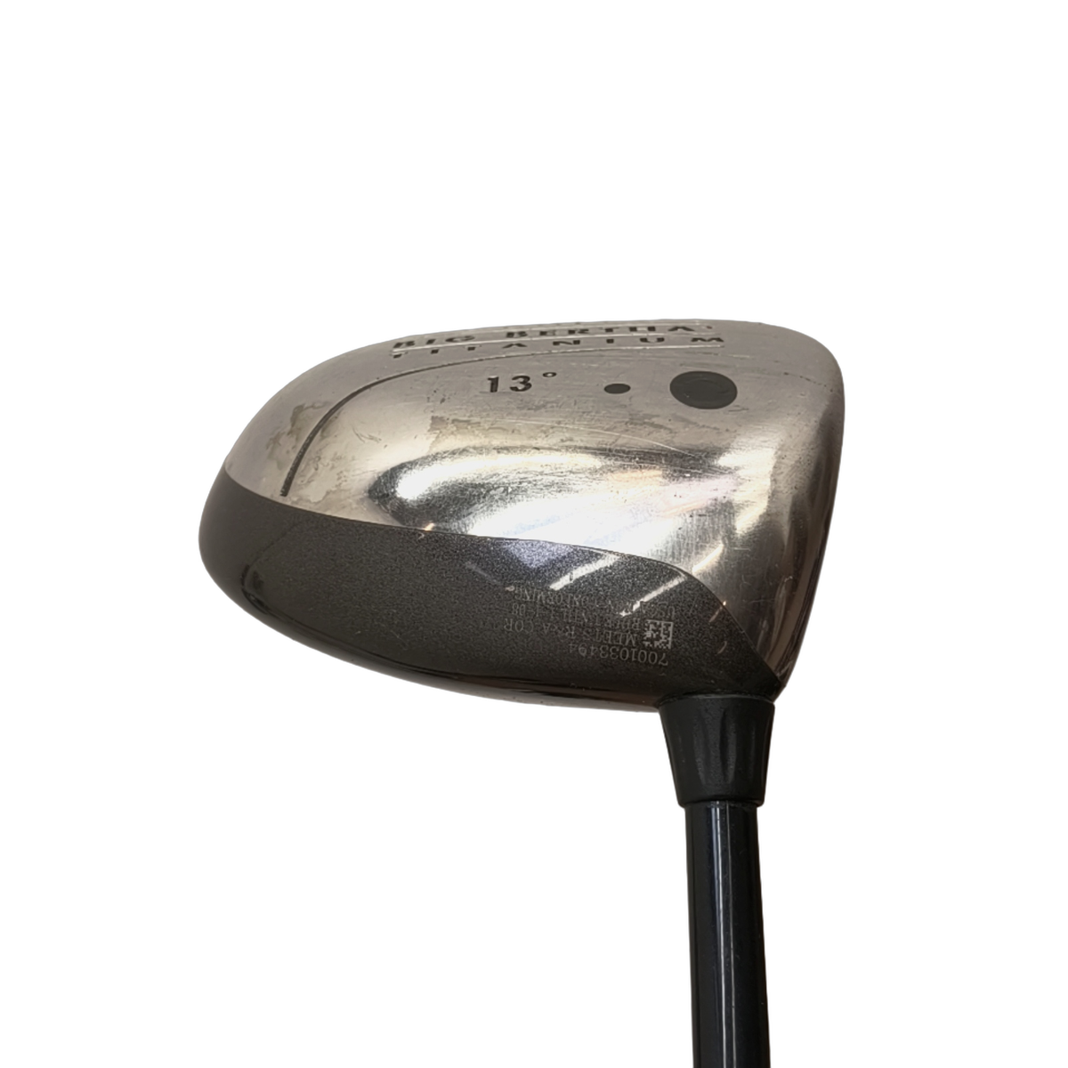 Callaway Big Bertha Titanium Driver / Flex Regular / Loft 13 [model:birefnet-general] [bg:handrolled]